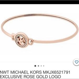Michael Kors Rose Gold Bangle Bracelet - NWT